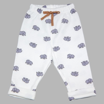 Штанишки Слоники Чуди Кидс 449125К-3 молочный 01